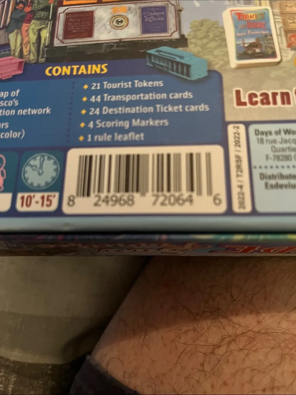 Ticket To Ride San Francisco New